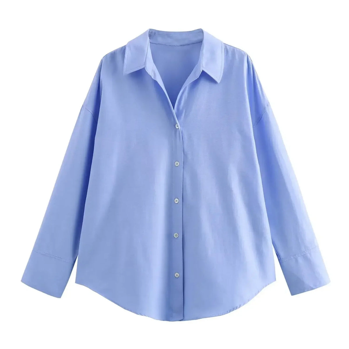 Professional White Shirt Women Office Lady Slim Fit Formal Blouse Woman Daily Commuter Versatile Square Collar Base Shirt