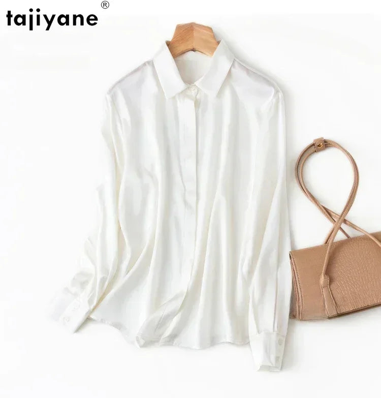 NEW High Quality Vintage Ruffles Lace Blouse Women Spring Collar White Chiffon Shirt Long Puff Sleeve Loose Tops Elegant