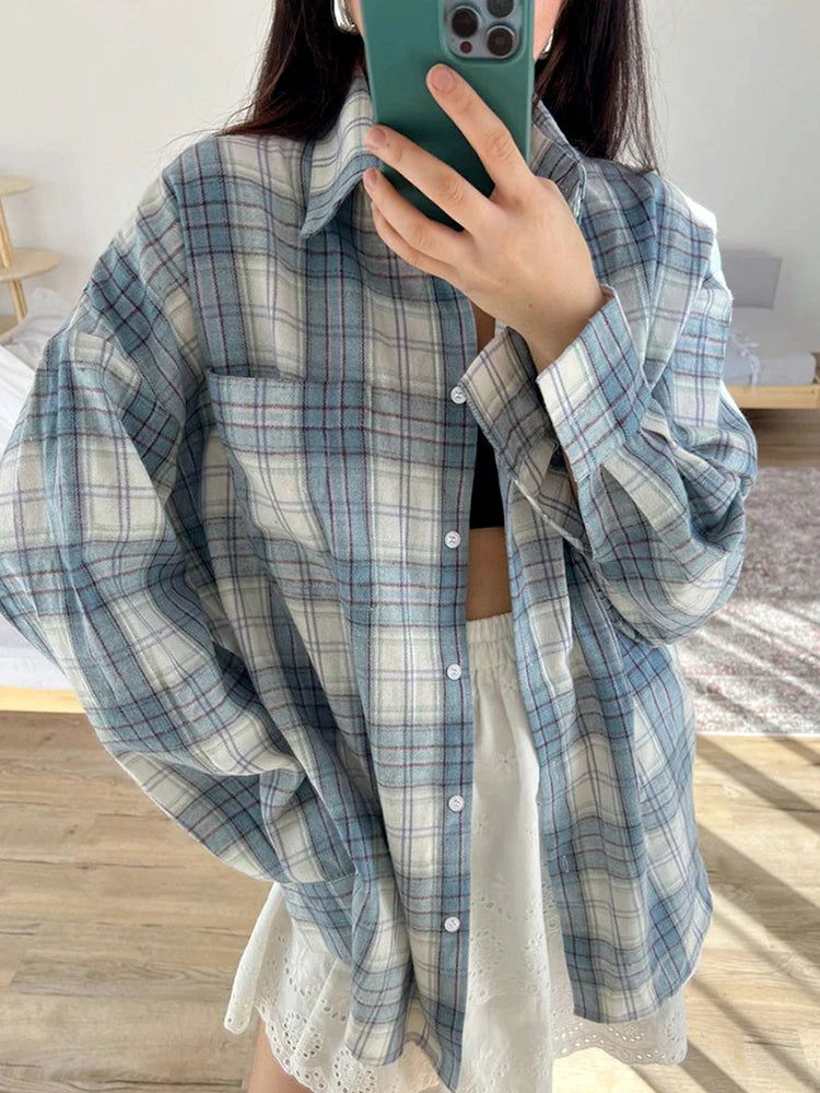 Summer Shirts And Blouses Woman Casual Top Korean Long Sleeve Button Elegance Sweet Office Lady New Shirts II